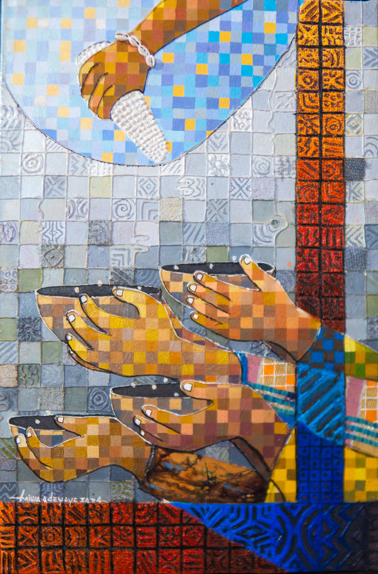 THE HAND THAT GIVETH